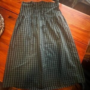 Gently used draper James checkered skirt